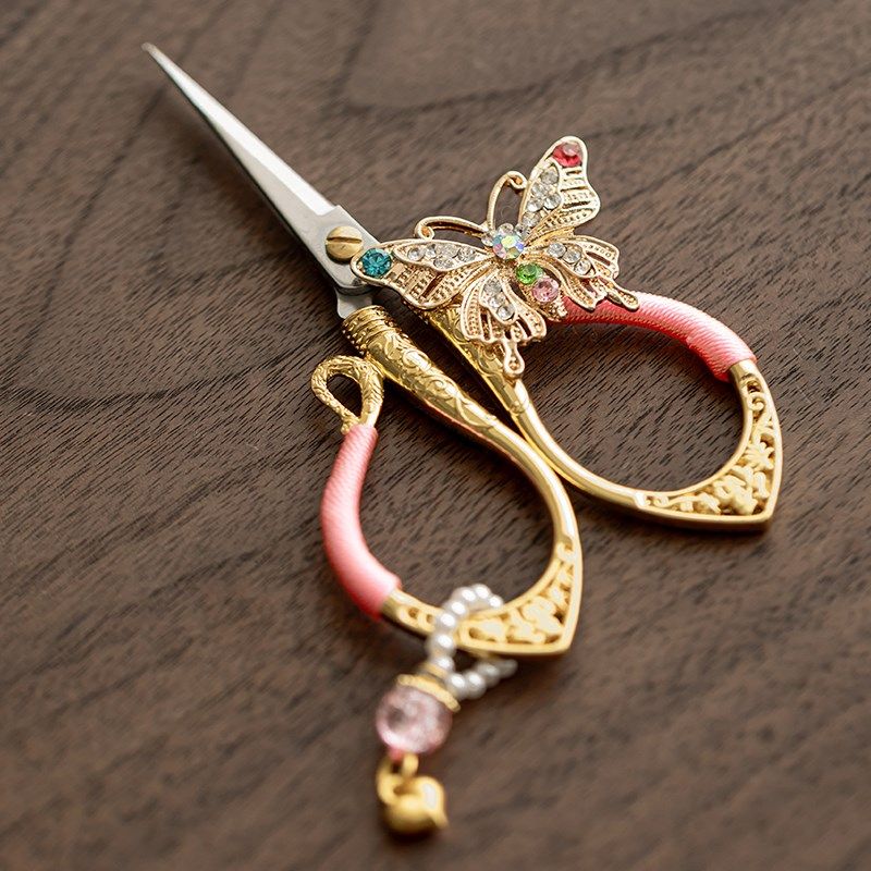 觅己贵雅吊坠蝴蝶把茶剪茶叶袋专用剪刀茶道配件禅意茶艺复古茶刀,餐饮具,茶道/零配,淘宝优惠券,粉丝福利购,淘宝优惠卷