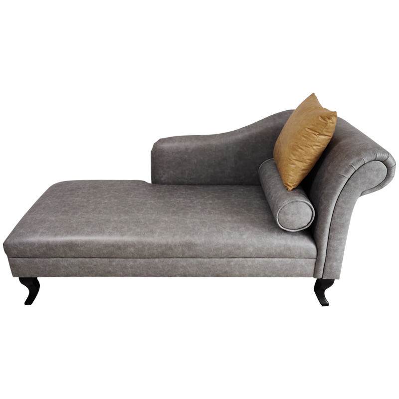 美式科技布贵妃椅小户型客厅休闲榻欧式单人沙发阳台美人靠躺椅