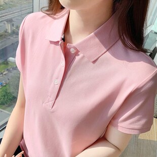 定制t恤翻领夏季工作服短袖衣服印字LOGO订做工衣文化POLO衫纯棉