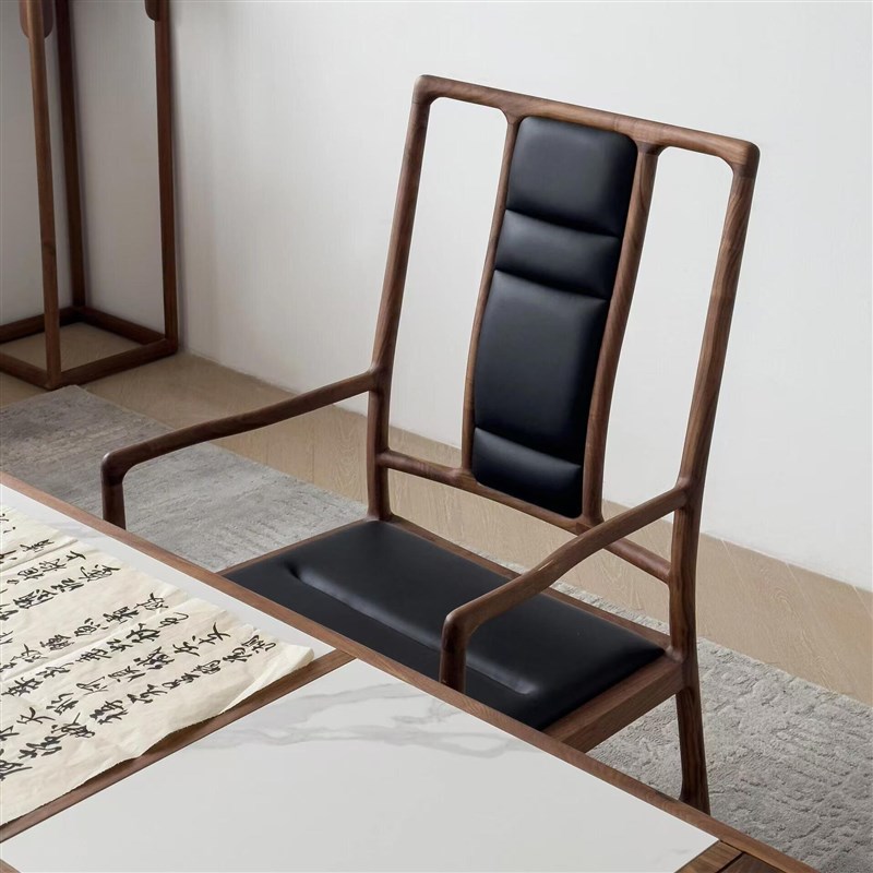 新中式实木茶桌椅组合禅意简约茶台家用客厅茶室办公室泡茶桌家具