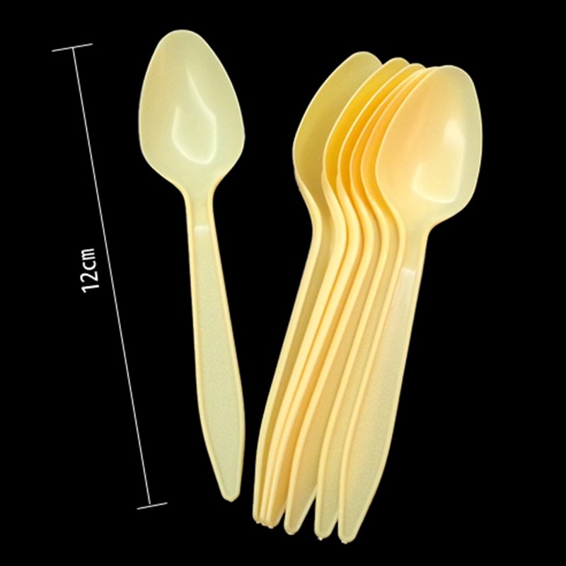 ds2 一次性塑料勺小勺子布丁勺沙冰勺冰淇淋勺冰粥蛋糕勺羹1400只