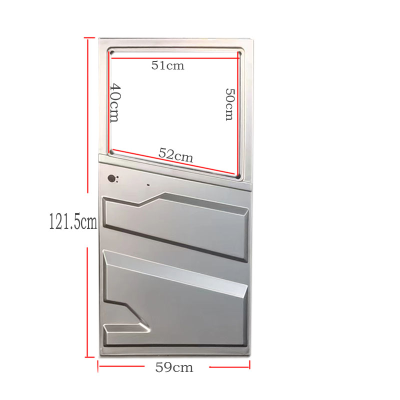 半封闭电动三轮车侧门车门驾驶室钣金件A柱叶子板弧形管竖边条