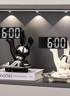 玄关放钥匙的收纳盒摆件轻奢鞋柜门口进门入户走廊锁匙客厅装饰品