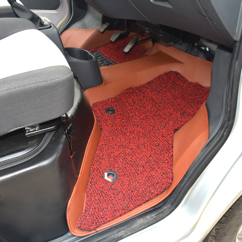 东风小康C31单排d51专用C32双排小卡D52小货车全包围专用丝圈脚垫