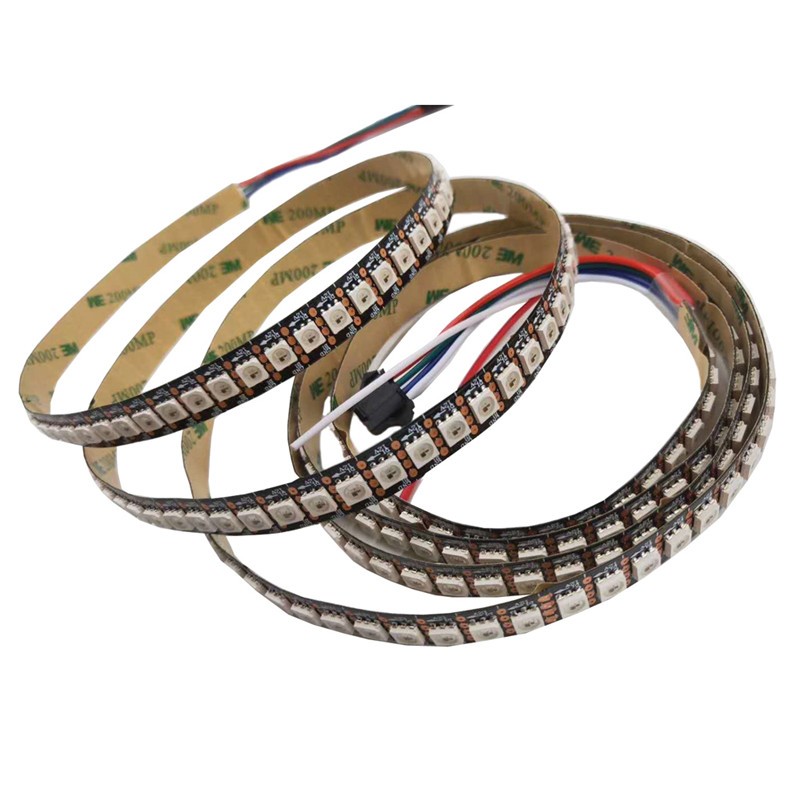 WS2815幻彩LED灯条12V内置IC断点续传5050RGB全彩软灯带单点单控