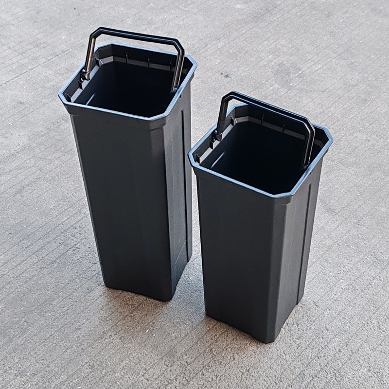 无盖方形垃圾桶商用大容量厨房厨余垃圾箱家用塑料内桶果皮桶内胆