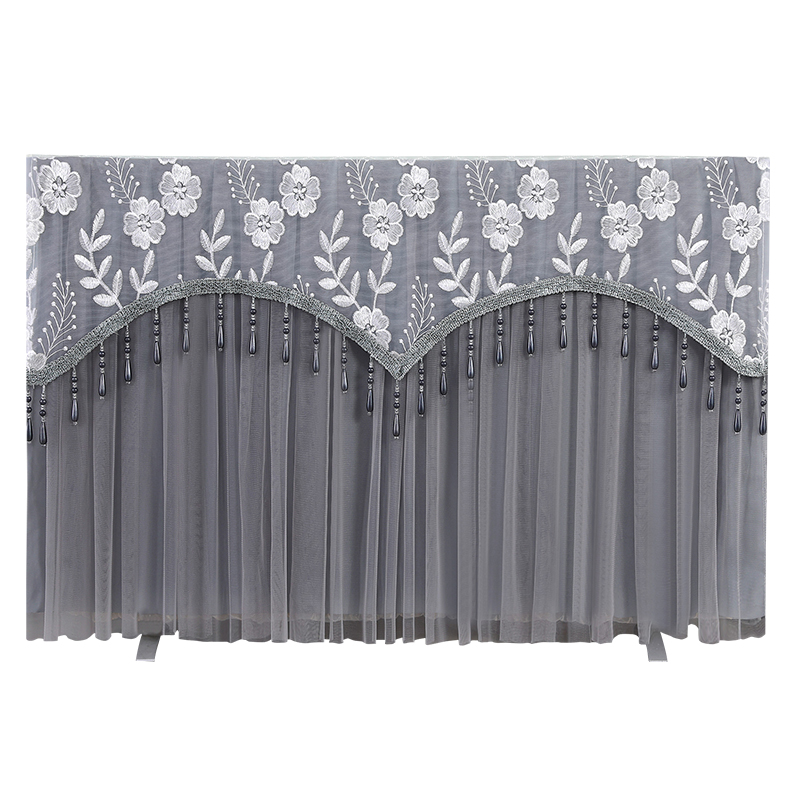 电视机防尘罩2022新款坐挂通用液晶电视机罩55寸6575开机不取盖巾