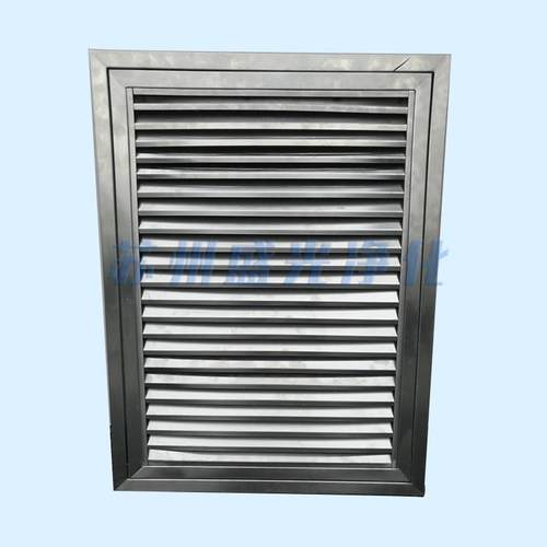 供应不锈钢可开式百叶外墙防雨百叶出风口回风口