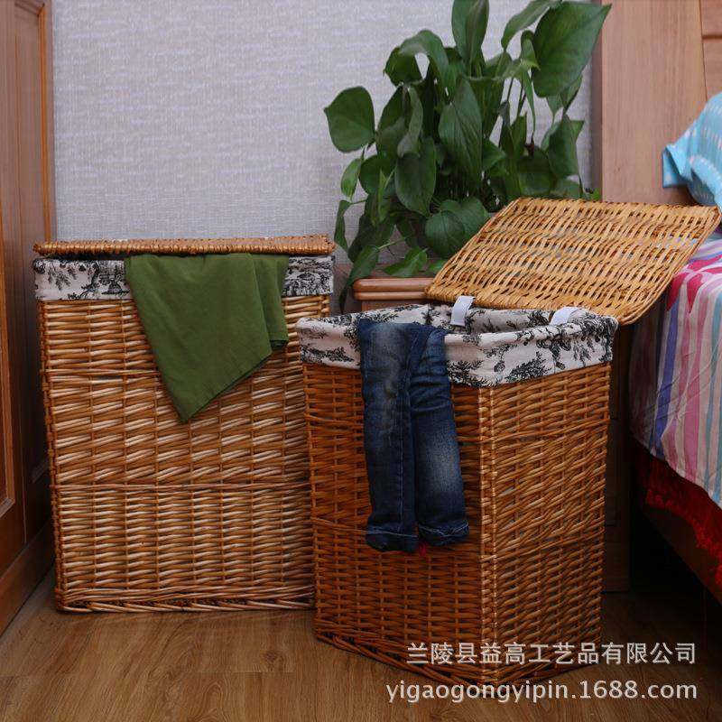藤编脏衣篮大号带盖脏衣篓火锅店用编织框脏衣服收纳筐洗衣卫生间,纺织面料/辅料/配套,纺织机械配件,淘宝优惠券,粉丝福利购,淘宝优惠卷