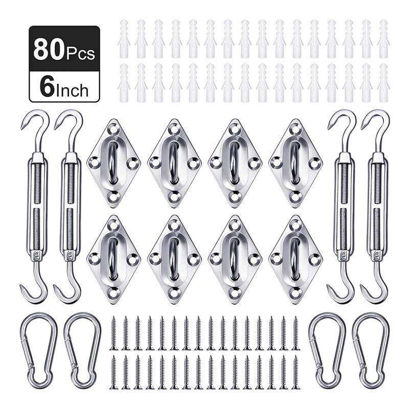 304不锈钢遮阳帆配件Shadeaccessories菱形门扣花篮螺丝6mm,纺织面料/辅料/配套,纺织机械配件,淘宝优惠券,粉丝福利购,淘宝优惠卷