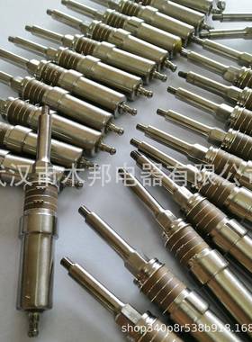 换能器振子28KHz不锈钢主杆变幅杆M3螺纹能通水散热焊线灌封绝缘