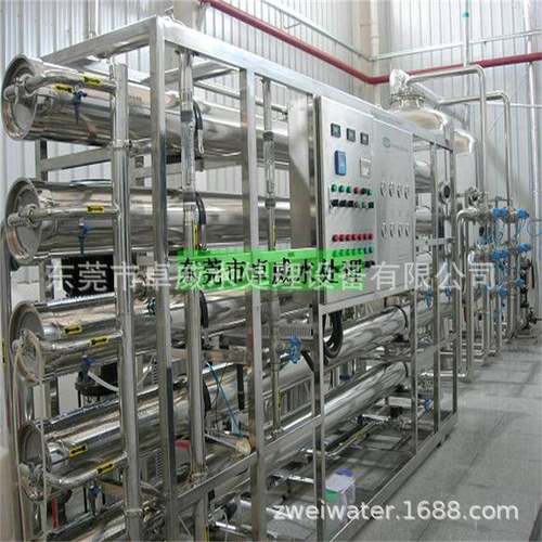 全自动PLC控制双级反渗透纯水设备，电镀槽洗添加用去离子水机