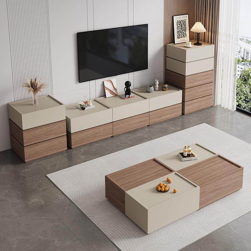 实木茶几客厅家用2025款轻奢高级感积木组合电视柜收纳储物柜一体,纺织面料/辅料/配套,纺织机械配件,淘宝优惠券,粉丝福利购,淘宝优惠卷