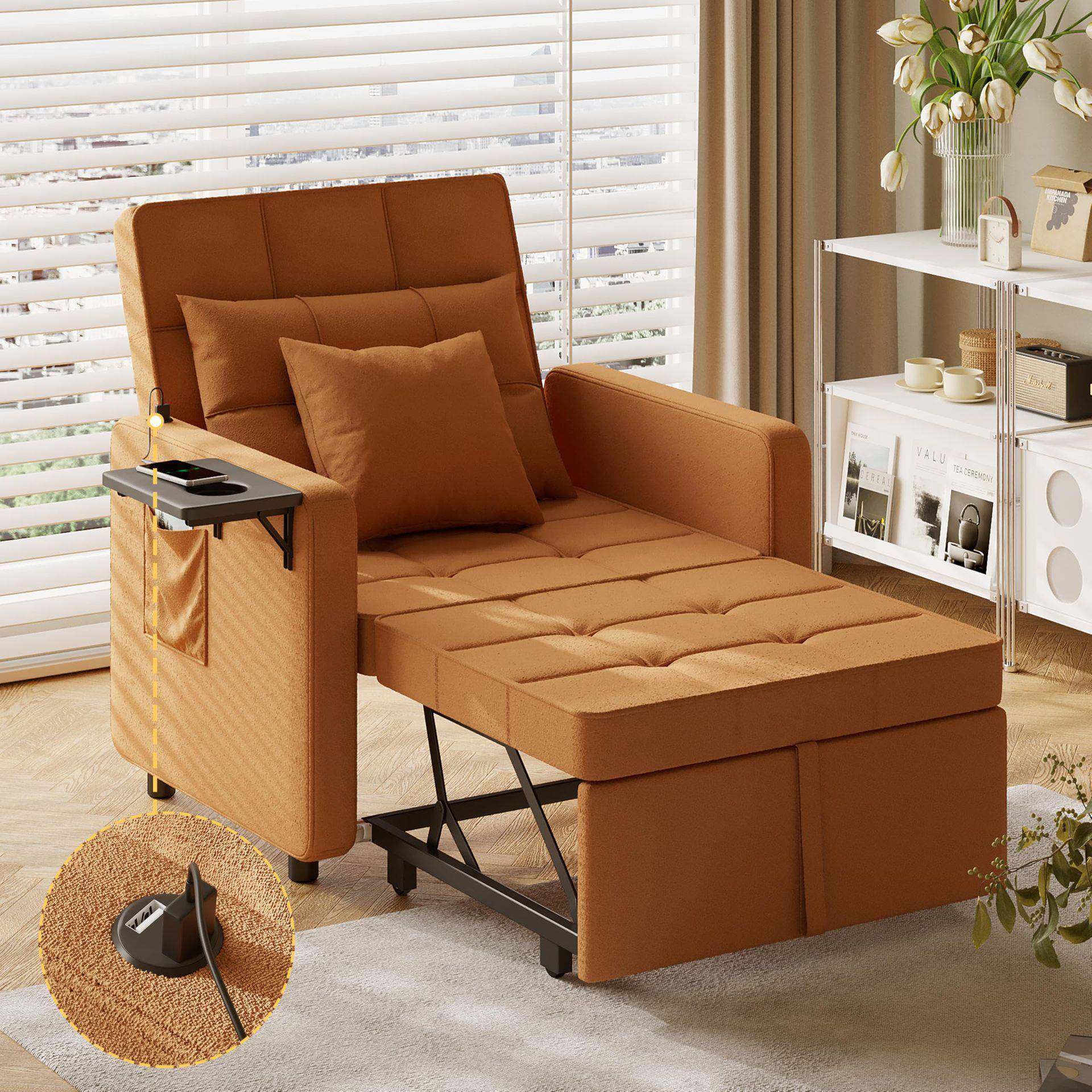 折叠沙发床坐躺两用小户型客厅阳台多功能沙发单人坐卧,畜牧/养殖物资,畜牧/养殖器械,淘宝优惠券,粉丝福利购,淘宝优惠卷