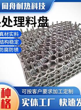 硅溶胶造17732料盘热铸处理料耐热钢铸造渗碳淬盘火铸炉用精密造