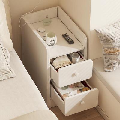 床现头收纳柜小型约代出租用房54226夹缝窄边卧室简易置物架厂简