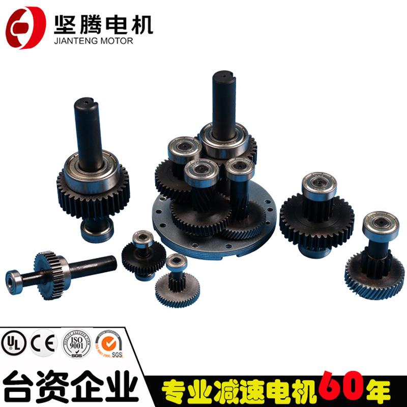 坚腾交gYN60-6D流微/型齿轮马达速电机通失电断电刹车电机earmo减