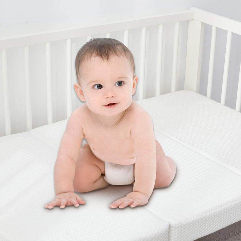 三折婴儿垫可ZLL折叠床高回海弹便携式高密度婴儿记绵忆床垫
