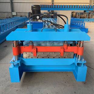 全自动彩钢瓦设备械金属4成型压瓦YUK机80屋弯面压瓦机型材折机冷