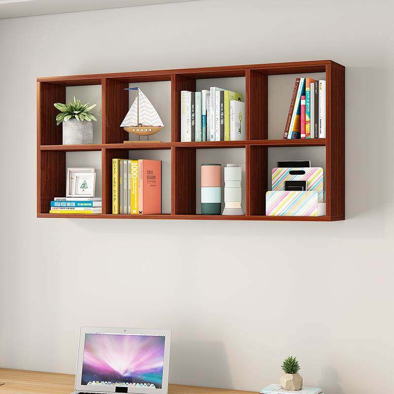 7柜W实木书架物墙置物上架壁挂收纳储挂墙书墙面墙壁柜子壁ODN挂