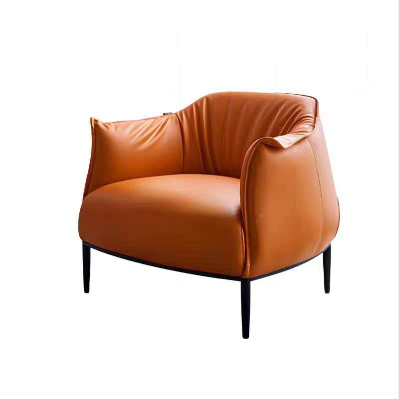 小5799懒户型闲人沙椅单人沙发客厅阳台休单个轻奢老虎凳单椅发设