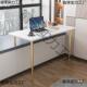 长飘窗延伸桌简约飘窗书桌电脑桌脚高VCF低长短一字体设计写台延