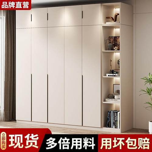 衣柜纳60cm加深用家卧室衣橱大容量收柜儿童出租房LQO储对开门物