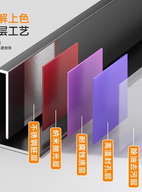 不锈钢收边条AON间低下沉式淋浴房高差瓷砖收口条卫生挡水条压条