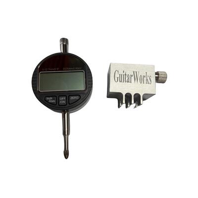 高精度琴子弦度测量表吉他IVO维修电高工具