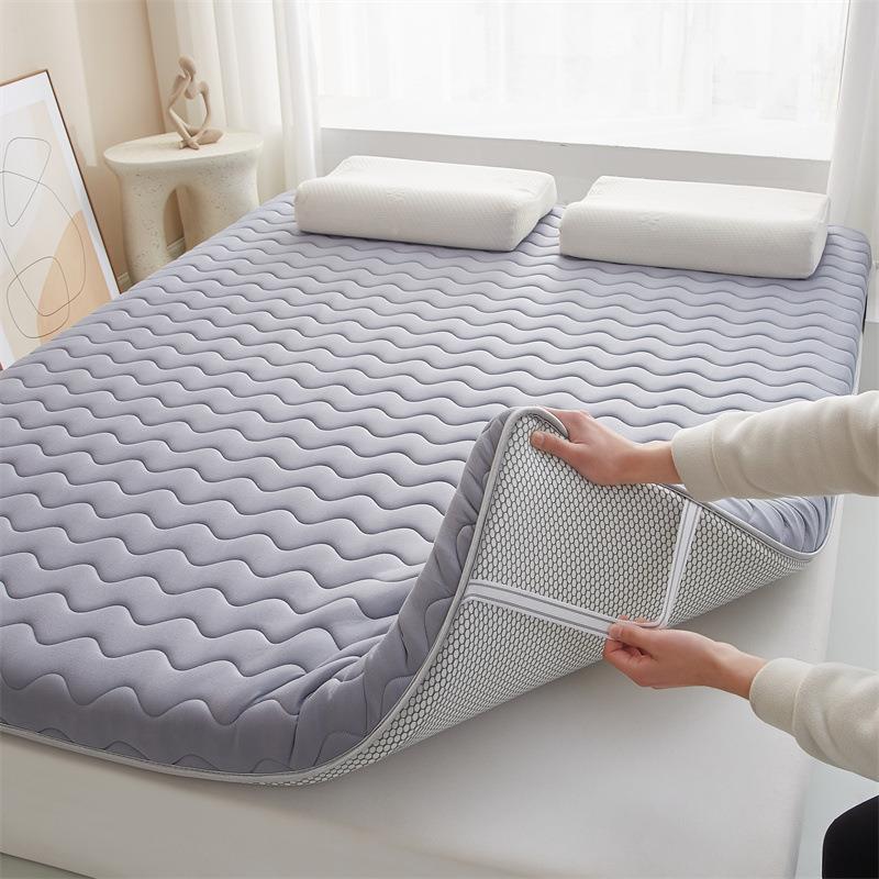记棉床房垫软垫家用卧室高密度海绵榻米忆床榻褥垫子582租垫床上