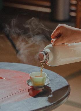 传家壶mi户i版316不壶锈钢热水焖茶62532壶家用外旅行便携车载保n