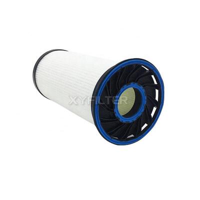 更换英格索兰2压32492气2空缩机滤芯4FSQ机油滤芯空压机保养用