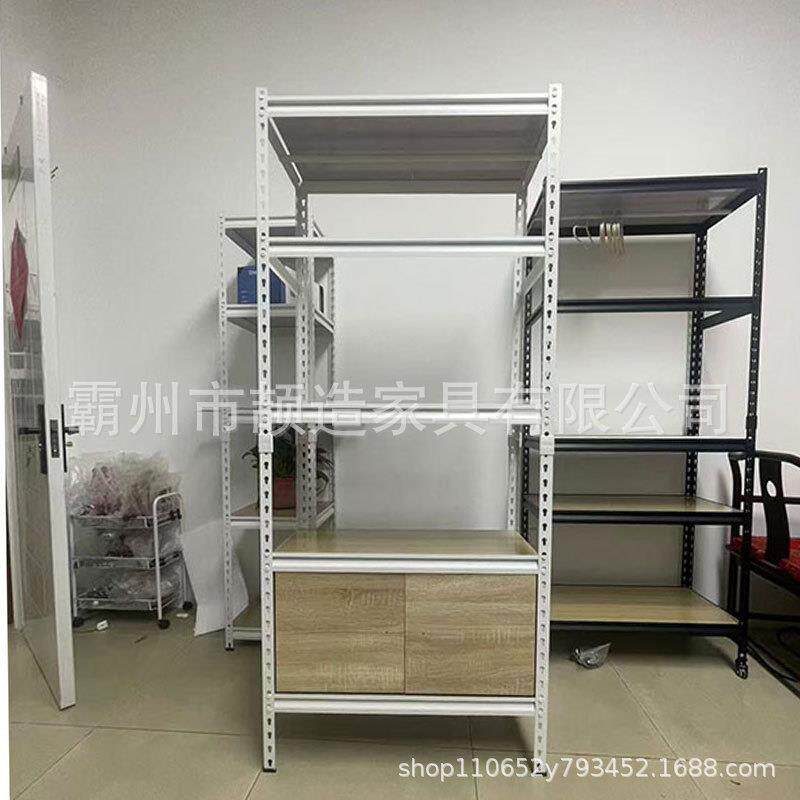 葫芦孔简易衣橱角钢货架抽柜子屉衣橱多层置轻型家用木物层板落地