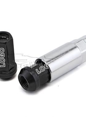 汽4车款改装轮胎螺丝.2cYJL母m加长铁质防盗螺螺帽赛车轮胎/毂螺