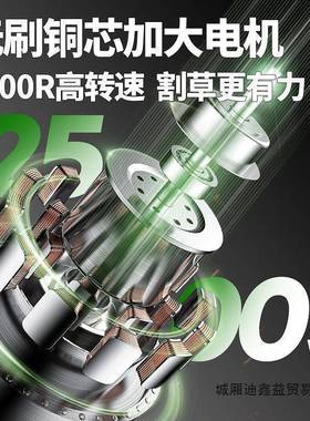 博奥菲草机动手修推式草坪剪机小型家用园林YIU剪草坪机电插电割