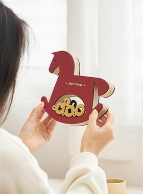 ozoom屋准马上有钱风挂饰件家居客铃厅玄TYOS530关装品暴w富创意