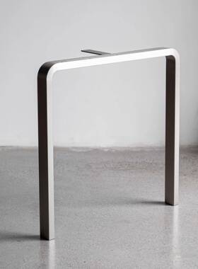 artek不锈钢桌脚拉丝本色桌腿/尺寸