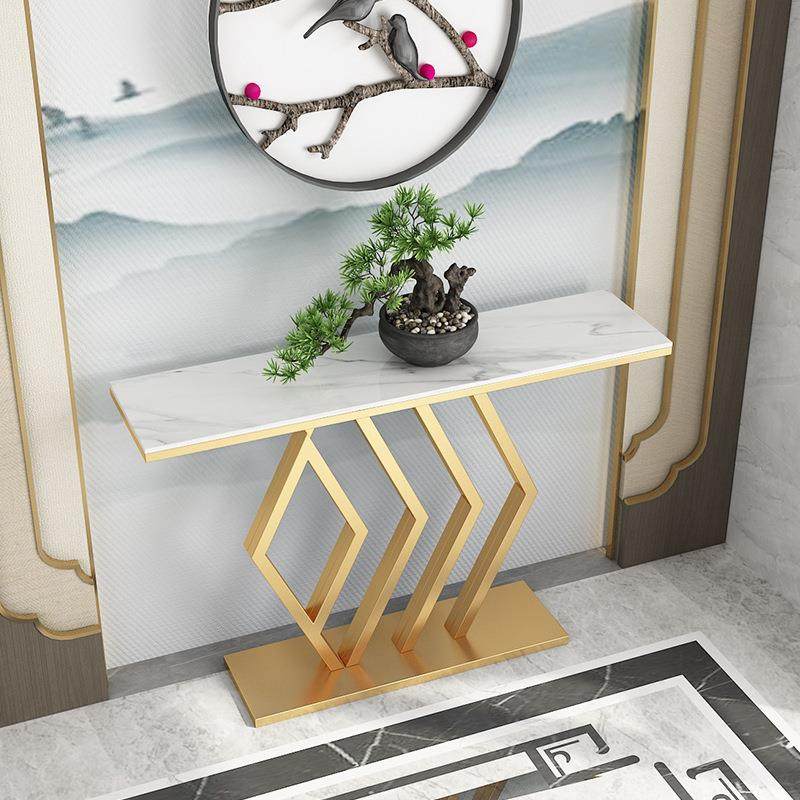 酒店端景台走廊柜岩板装饰柜轻奢玄关桌条案简约现代靠墙窄桌北欧,收纳整理,烫衣板及配件,淘宝优惠券,粉丝福利购,淘宝优惠卷