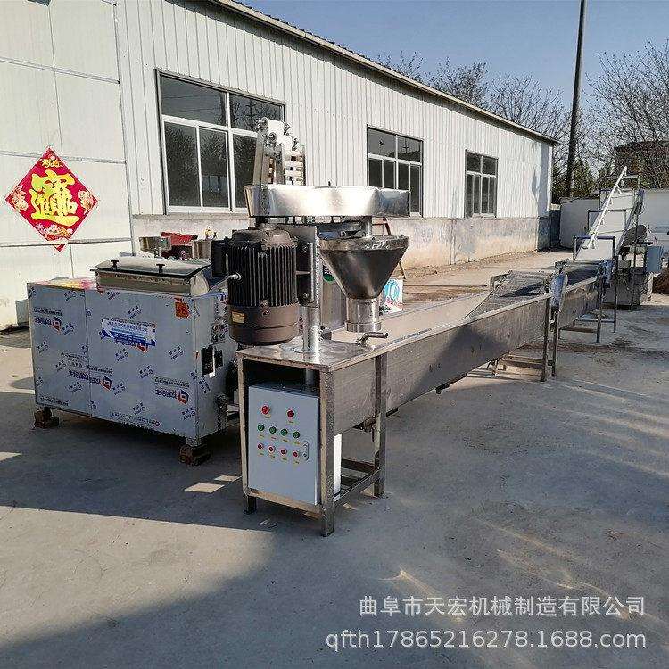 火锅美食梅花型空心耗子机大宽条土豆粉设备商用土豆鲜粉机