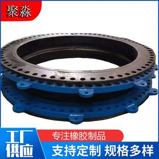 大口径风机外道橡胶补偿器软连接非金属波纹膨胀节圆形柔性避震喉