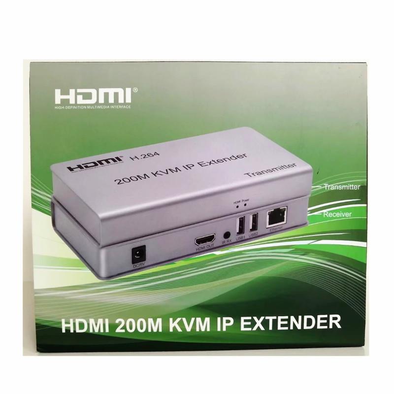 HDMI200MKVMIPExtenser高清1080P一发多接收USBHDMI延长器