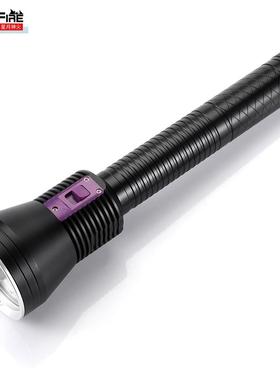 新款P730L潜水手电筒P70大功率照明8000流明磁控开关白光黄光手电