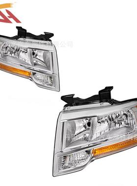 适用于2015-2017福特征服者expedition美版us前大灯前照灯总成