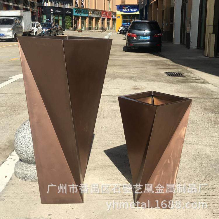 不锈钢镜面创意异形花器花缸容器香槟金玫瑰金拉丝落地金属花瓶,工业油品/胶粘/化学/实验室用品,其他实验室设备,淘宝优惠券,粉丝福利购,淘宝优惠卷