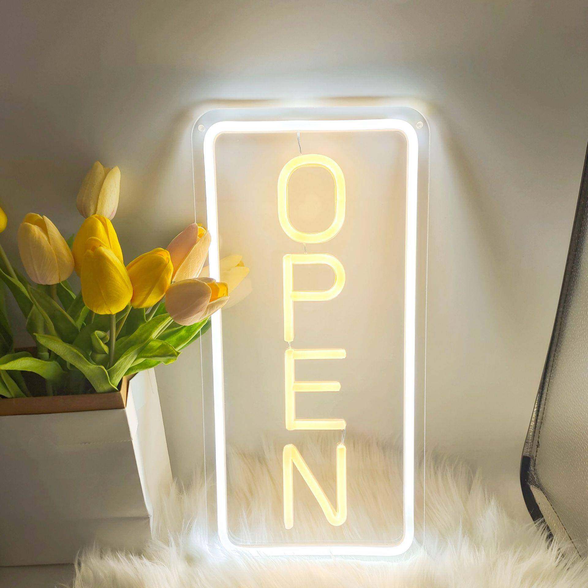 新款LED霓虹灯USB5v透明亚克力open灯牌店铺营业标志装饰灯,工业油品/胶粘/化学/实验室用品,其他实验室设备,淘宝优惠券,粉丝福利购,淘宝优惠卷