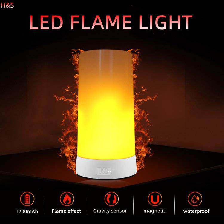 LED仿真火焰灯USB充电小夜灯带磁吸重力感应火焰夜酒吧KTV氛围灯,工业油品/胶粘/化学/实验室用品,其他实验室设备,淘宝优惠券,粉丝福利购,淘宝优惠卷