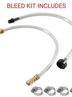 2件套船用排气套件填充套件用于Seastar液压转向系统船舶排空加注