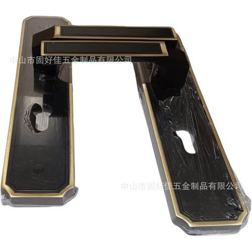 复古美式轻奢磁吸静音锁全铜室内房门锁别墅实木门机械锁