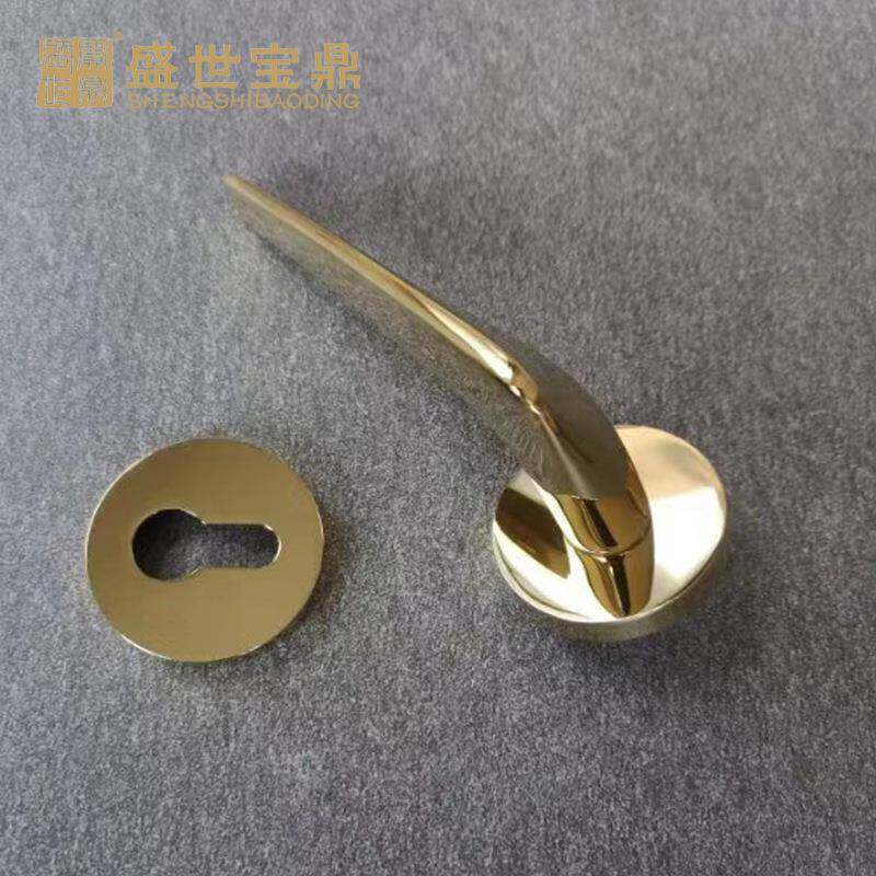 锁室内铜门锁实木门锁室内门锁分体锁简约锁具执手锁FT02-G65