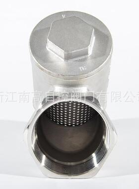 304Y型丝扣内螺纹前置过滤器双层过滤网不锈钢GL11W-16P